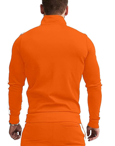 Ensemble de survêtement pour homme, 2 pièces, fermeture éclair intégrale, tenue de sport, sweat-shirt et pantalon de jogging - Product Image 2