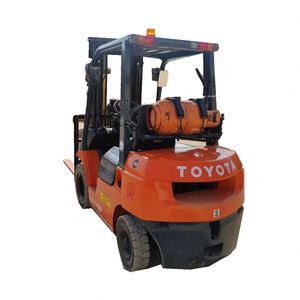 For 3 Ton Diesel Forklift 4.5M 3-Stage Mast Side Shift Fwd Drive 1220mm Fork Length 125mm Fork Width Rough Terrain - Product Image 1