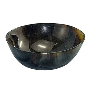 Top Selling Horn Bowls / High Quality Natural Buffalo Horn Bowl <b>Dinnerware</b> Horn Serving Bowl Manufacturer & Supplier From India - Product Image 1