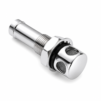 Aérateur de coque 16 mm à quatre trous en acier inoxydable 316 de qualité marine pour bateau et yacht, quincaillerie marine