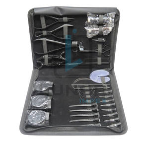 Kit de herramientas de extensión de cabello grande, en Color negro mate, múltiples accesorios y etiquetado personalizado gratis de marca - Product Image 2