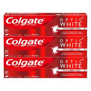 Fournisseur en gros de dentifrice blanchissant anti-caries Optic White, menthe pétillante - 5 oz, lot de 2, usage domestique - Product Image 1