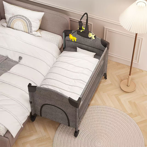 Kidilo toptan taşınabilir katlanabilir bebek beşiği başucu beşik bebek bezi hareketli bebek seyahat karyolası ile <span class=keywords><strong>Changing</strong></span> <span class=keywords><strong>Changing</strong></span> değişen masa P02 - Product Image 5