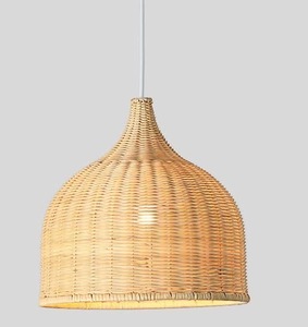 Eco-Friendly Vietnam <b>Rattan</b> <b>Pendant</b> Light Handwoven Sustainable Lighting Fixtures for Modern Spaces - Product Image 3