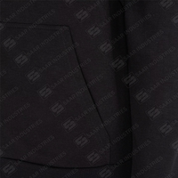 Édition Élite Noir Gris Personnalisable avec Logo Couleur 320 g/m² Coton/Polyester Polaire Lavage Acide Imprimé Écologique Hiver Strass