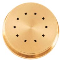 Emporte-pièce à pâtes en laiton (fini bronze) - Spaghetti alla Chitarra 2x2mm - compatible NMH5 - 50mm