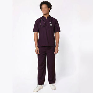 Conjuntos de Uniformes Médicos Amriss Unisex Personalizados para Hospital, 72% Poliéster, 22% Rayón, 6% Elastano, Servicio ODM, para Doctores, Enfermeras y Personal, Global - Product Image 1