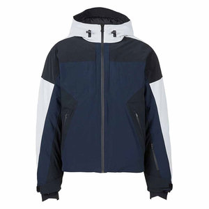 Winter Ready Hooded Front Logo Ski <b>Jacket</b> <b>Waterproof</b> Breathable Eco-Friendly Unisex <b>Warm</b> Lining Snow Outdoor Gear - Product Image 1