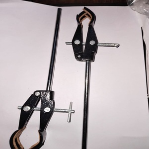 ที่หนีบคอนเดนเซอร์แบบปรับได้ ที่หนีบรีทอร์ท ที่หนีบเครื่องแก้วแบบสี่นิ้ว ลายไขว้ ขนาดเปิดสูงสุด 100 มม. - Product Image 2