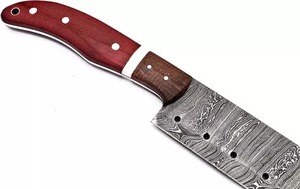 SCL-Couteau de chef damas forgé à la main-Force supérieure et puissance de coupe inégalée. Lame de précision pour trancher sans effort - Product Image 2