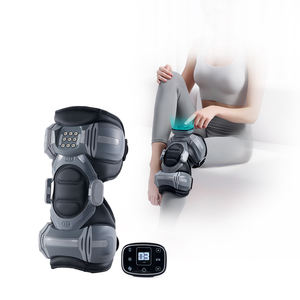 Alphay Airwave Masajeador de rodilla inalámbrico Calefacción Vibración Pulsos eléctricos Panel táctil Ciclo de 20 minutos para codos de hombro Articulaciones - Product Image 1