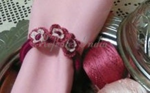 Anillo para servilletas de ganchillo, de refractex, hecho en la India, calidad, bajo precio - Product Image 5