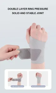 Bracelet élastique ultra-mince de forme physique avec le <span class=keywords><strong>bandage</strong></span> réglable de <span class=keywords><strong>poignet</strong></span> de soulagement de la douleur de protection de pression de respirabilité - Product Image 6