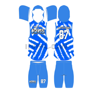 Maillot de football 7 contre 7 de haute qualité, équipement de compression, sublimation, uniformes de football américain, personnalisés pour l'équipe d'Argentine 7 contre 7 DEAL - Product Image 4