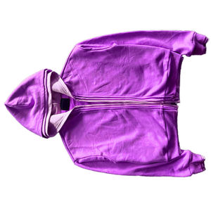 Nouvelle mode hommes lourds respirant 3 sweats à capuche zippés sur mesure couleur unie 100% coton de haute qualité pour la saison d'hiver - Product Image 5