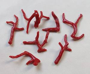 แท่งปะการังแดงธรรมชาติแบบ100% จากอิตาลีแท่งขัดผิวเรียบเนียนขนาด AAA + ปะการังแดงขายส่ง - Product Image 3