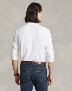 Polo bordado personalizado de primera calidad, Polo de Golf en blanco Unisex, mezcla de LICRA de secado rápido, logotipo personalizado transpirable - Product Image 3