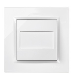 Piastra di copertura bianca S10 (Simon F1090800030) - Product Image 2