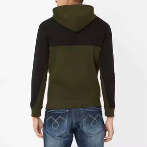 Sudadera con capucha informal de 100% algodón para hombre, manga larga, ajuste relajado, 400 gramos, ropa de calle ligera con patrón sólido, sudadera estilo Hip Hop - Product Image 6