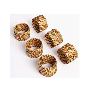 Custom Design Wooden <b>Napkin</b> Ring New Style Handmade <b>Napkin</b> Holder Feature Suitable Kitchen Restaurant <b>Party</b> Home Table Ware Use - Product Image 2