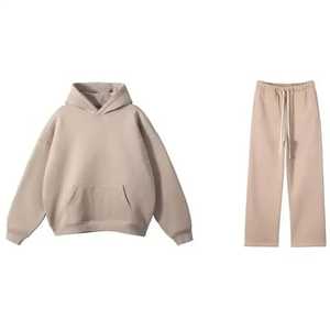 Pull personnalisé de haute qualité pour hommes, survêtement 100% coton, ensemble de jogging avec sweat à capuche pour la saison d'hiver avec logo personnalisé - Product Image 6