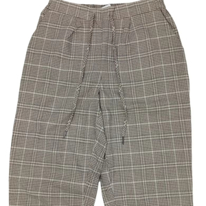 กางเกงขายาวทรงแบ็กกี้สไตล์โกธิคสำหรับผู้หญิง ผ้าฝ้าย 100% ระบายอากาศได้ดี สวมใส่สบาย สไตล์ลำลอง แต่งโลโก้ ขอบเอวผ้าซาติน - Product Image 2