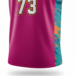 Uniforme de Baloncesto Personalizado Unisex, Camiseta Deportiva de Malla Transpirable Sublimada con Nombre, Número e Identidad del Equipo, Pantalones Cortos 100% - Product Image 6