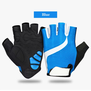 High Quality Half-Finger Leather <b>Gloves</b> for Cycling Gym Workouts Fitness <b>Training</b> <b>Weight</b> Lifting - Product Image 2