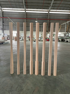 Componente de Barandilla Interior de Madera Sólida Moderna, Balaustre de Madera para Escalera, Montado en el Suelo, para Apartamentos, Balcones y Escaleras - Product Image 2