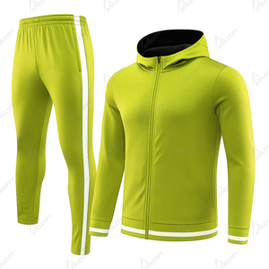 Chándal Hombres Zip Hoodie Ropa deportiva para gimnasio Correr Fitness Jogging Entrenamientos al aire libre y ejercicio Transpirable Conjunto sostenible - Product Image 1