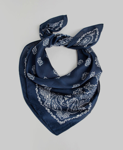 Customize Logo Double Sided Printed Square Cotton Casual <b>Bandana</b> Scarf Lightweight Four Seasons Fashion Headwear - Product Image 3
