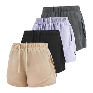 Pantalones cortos de verano Vintage de algodón 100% para mujer, pantalones cortos informales holgados para trabajo y Fitness, método de tejido de lona no tejida - Product Image 5