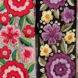 Tissu de dentelle à vendre prix de dentelle prix de gros tissu de dentelle robe de mariée lourd cordon noir tissu de dentelle tissus de lacets pour wo - Product Image 1