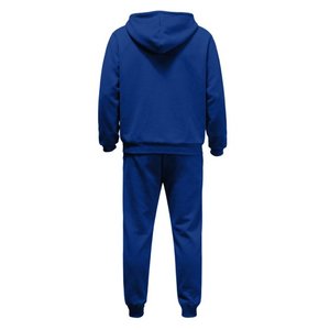 Ensemble de survêtement décontracté pour femmes, 2 pièces, couleur unie, 100% coton, sweat à capuche en molleton, pantalon de jogging athlétique, ensemble de costumes d'automne avec poches - Product Image 5