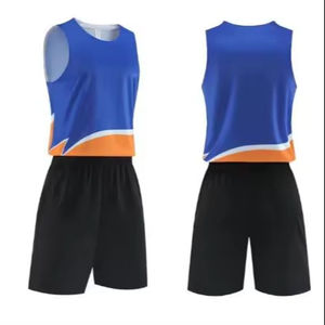 Ensemble de maillots de basket-ball pour hommes Uniformes Vêtements de sport respirants Maillot de basket-ball pour jeunes universitaires - Product Image 1