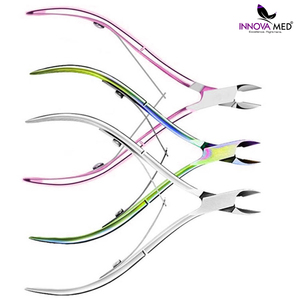 ชุดอุปกรณ์ดันหนังกำพร้าและตัดเล็บสแตนเลส กำจัดหนังกำพร้า เครื่องมือทำเล็บมือและเล็บเท้าระดับมืออาชีพ คุณภาพทนทาน INNOVAMED - Product Image 2