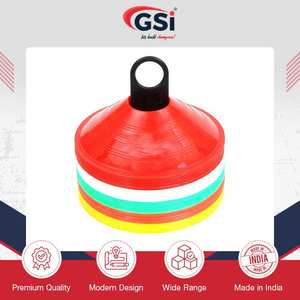 Juego de cono de súper platillo de uso de campo de fútbol clásico de la mejor calidad de 40 piezas con soporte/correa para entrenamiento al aire libre al menos precio - Product Image 2