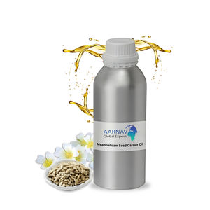 Venta al por mayor a granel 100% Pure Nature Limnanthes Alba Meadowfoam aceite de semilla prensado en frío aceite portador para el cuidado de la piel y el cuidado del cabello - Product Image 2