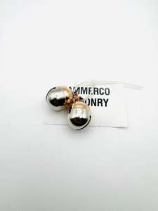 Campanas de Cetrería Hechas a Mano de Primera Calidad en Cobre/Níquel Plateado, Diseño de Bellota de Doble Tono, Acabado Espejo, Modelo HAMMERCO HF-1109 para Caza - Product Image 2