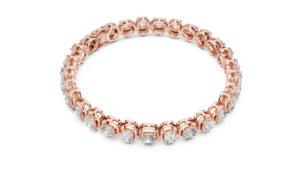 Pulsera de Moda para Mujer, Chapada en Rodio, Oro Sólido de 14K, Certificada por VDS IGI, con Diamantes Naturales de Corte Ovalado, 13G, para Regalo - Product Image 4