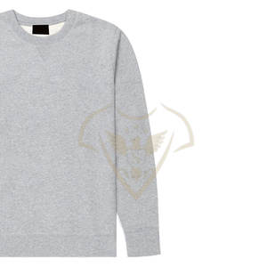 Ropa de calle clásica de alta calidad para hombre, sudadera de algodón para hombre, sudadera informal de manga larga de Color sólido para hombre - Product Image 6