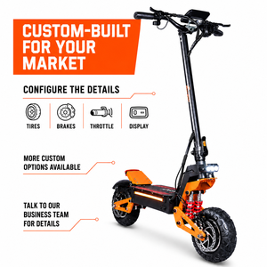 Scooter <span class=keywords><strong>électrique</strong></span> tout-terrain double moteur 6000W de pointe, batterie haute capacité 60V 40Ah |   <span class=keywords><strong>Trottinette</strong></span> <span class=keywords><strong>électrique</strong></span> haute vitesse 85 km/h pour adultes - Product Image 3