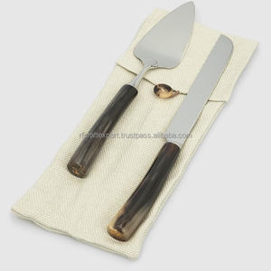 RF Crafts Ensemble de couverts en métal faits à la main avec poignée en résine Nouveau design de couverts pour les mariages-Fournisseur en vrac polonais miroir - Product Image 6