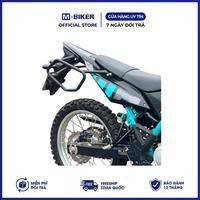 NOUVEAU Porte-Sacoche Latéral Arrière en Acier Inoxydable M-Biker pour Moto, Bagages et Sacoches 1kg pour WR155R Vietnam