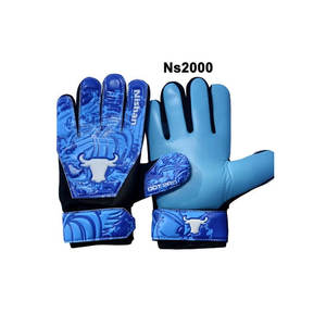 Gants de gardien de but pour enfants Nishan Sports fabriqués en usine, en PU antidérapant, avec fermeture auto-agrippante, tissu respirant, protection des doigts - Product Image 6