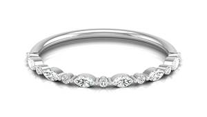 Anillo de Oro Rosa de 14K Personalizado VB ARTS con Diamantes Marquise Facetados de 7.6 mm Cultivados en Laboratorio, Regalo de Boda para Hombres y Mujeres, Disponible al por Mayor - Product Image 6