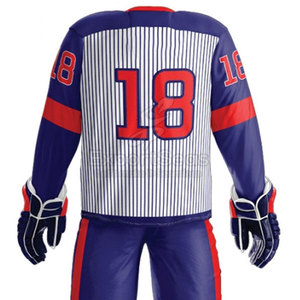 Recién llegado, uniforme de hockey sobre hielo ligero y transpirable, materiales de poliéster duraderos para protección - Product Image 5