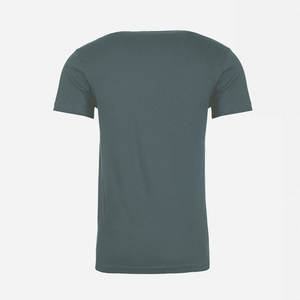 "Next Level Indigo Camiseta unisex de algodón con cuello redondo-Algodón premium-Mezcla de poliéster Transpirable 100% Algodón" - Product Image 2