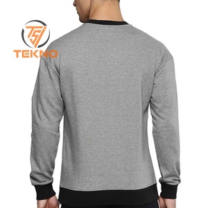 Nueva moda de alta calidad, cómoda de llevar, sudaderas para niños, sudadera informal de manga larga hecha a medida para hombres - Product Image 3