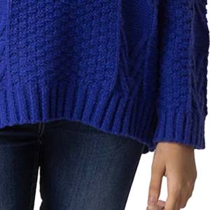 Robe longue respirante surdimensionnée 100% coton Pull à capuche pour femme d'hiver avec col en V Style streetwear 220g - Product Image 3